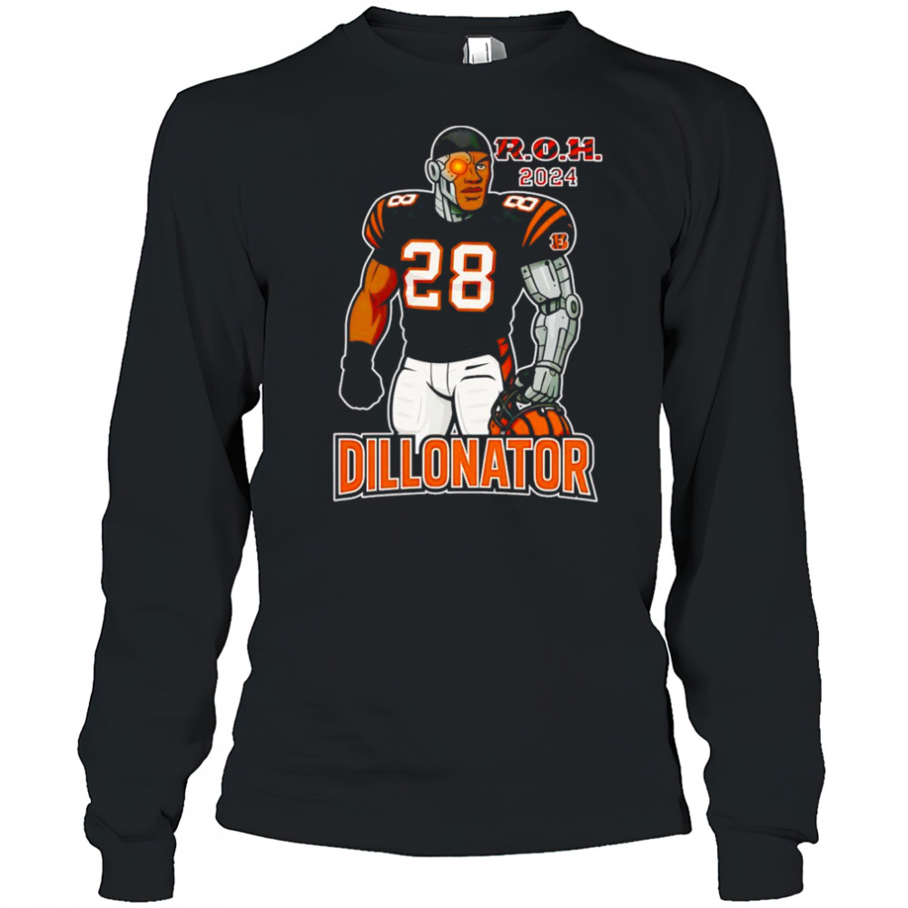 Dillonator Ring of Honor Cincinnati Bengals shirt Long Sleeved