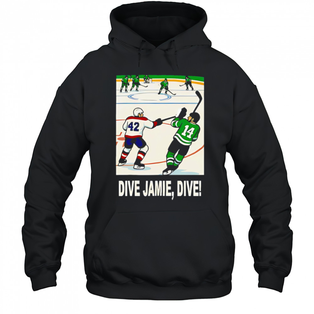 Dive Jamie Dive hockey shirt Hoodie