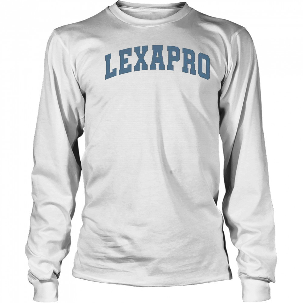 Emotionalclub Lexapro T-Shirt Long Sleeved