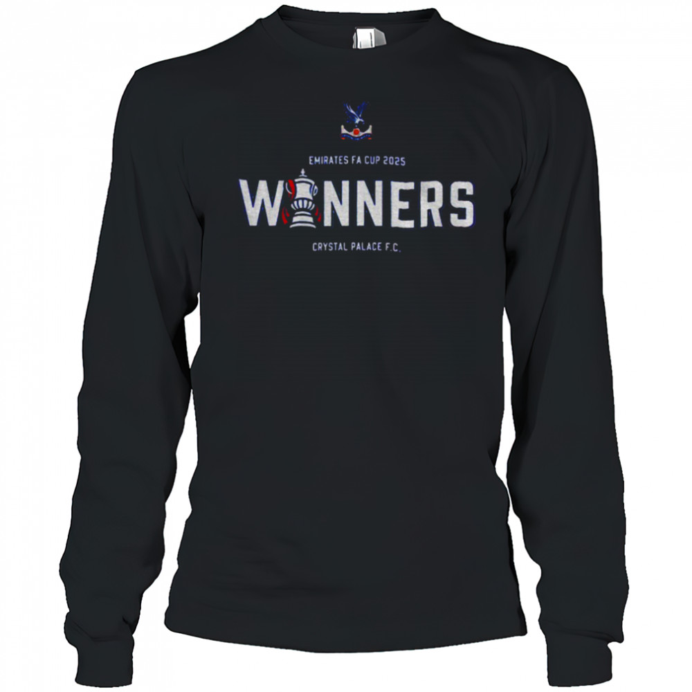 FA Cup Emirates Winners Crystal Palace Football Club 24 25 shirt Long Sleeved
