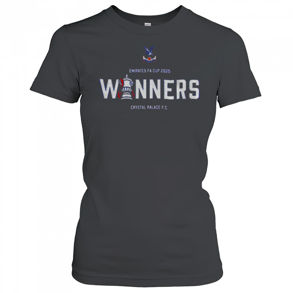 FA Cup Emirates Winners Crystal Palace Football Club 24 25 shirt Women's T-shirt