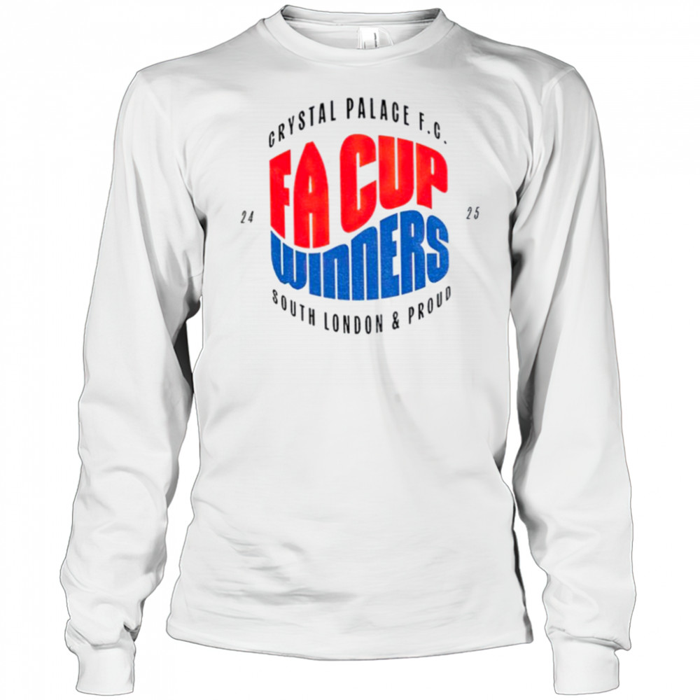 FA Cup Winners Crystal Palace FC 24 25 shirt Long Sleeved