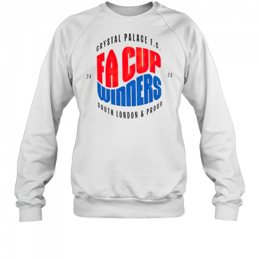 FA Cup Winners Crystal Palace FC 24 25 shirt Sweatshirt