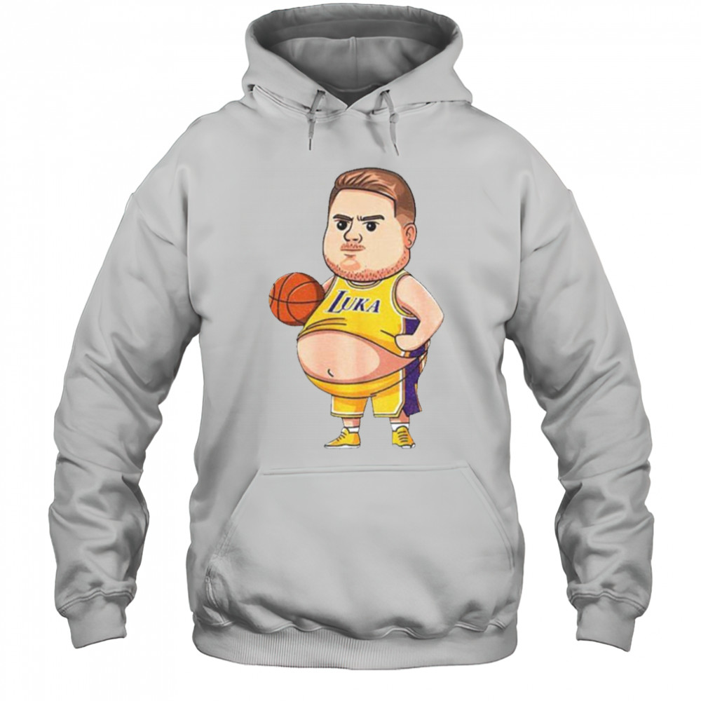 Fat Luka Doncic Los Angeles Lakers NBA Basketball Funny shirt Hoodie