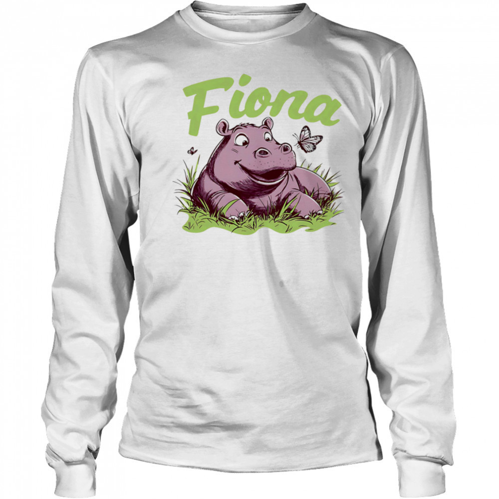 Fiona Moo Deng shirt Long Sleeved