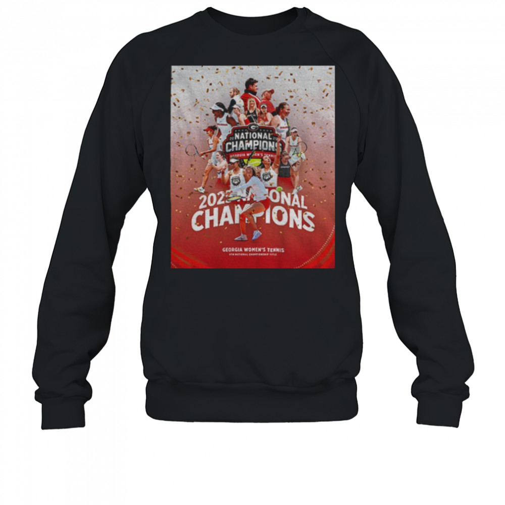 Georgia Bulldogs 2025 Division 1 SEC Women’s Tennis National Champions shirt Sweatshirt
