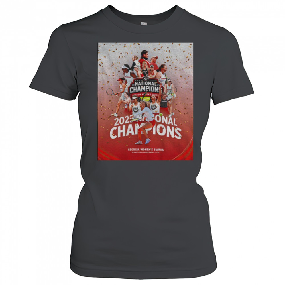 Georgia Bulldogs 2025 Division 1 SEC Women’s Tennis National Champions shirt Women's T-shirt