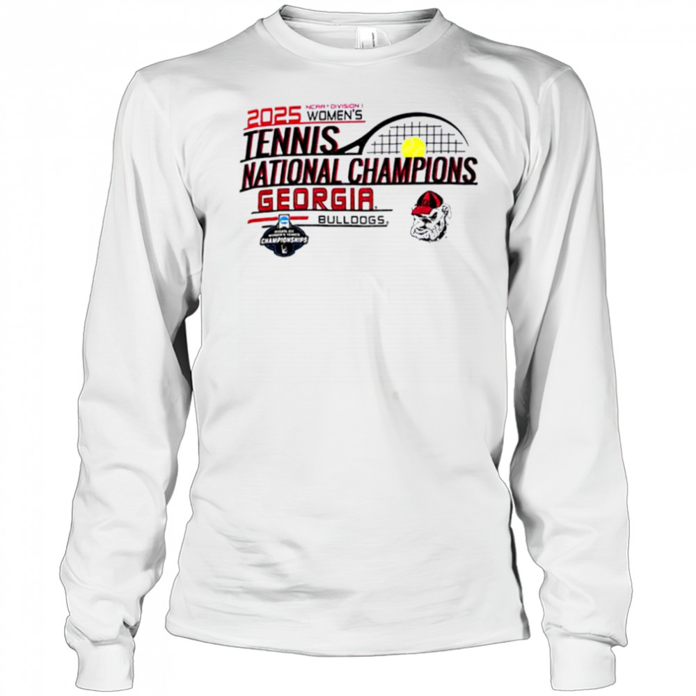 Georgia Bulldogs 2025 NCAA Women’s Tennis National Champions shirt Long Sleeved