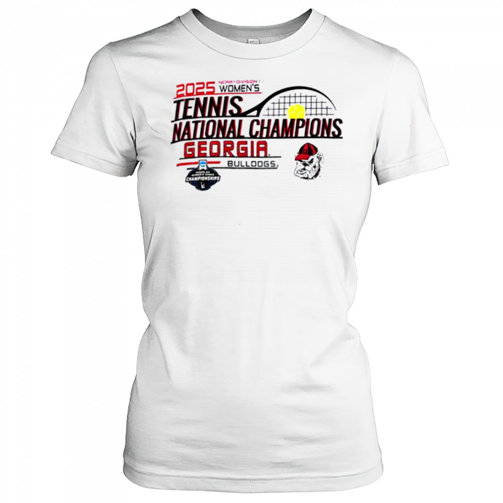 Georgia Bulldogs 2025 NCAA Women’s Tennis National Champions shirt Women's T-shirt