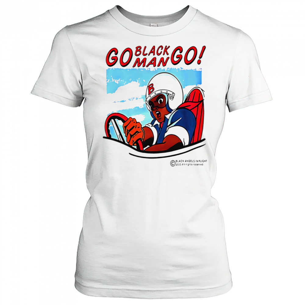 Go black man go shirt Women's T-shirt