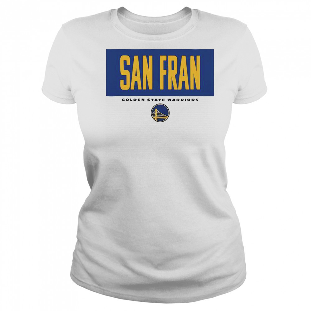 Golden State Warriors San Fran Crossbar T-Shirt Women's T-shirt