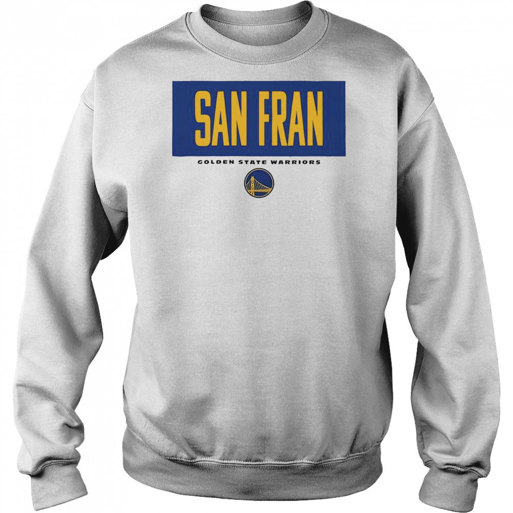 Golden State Warriors San Fran Crossbar T-Shirt Hoodie
