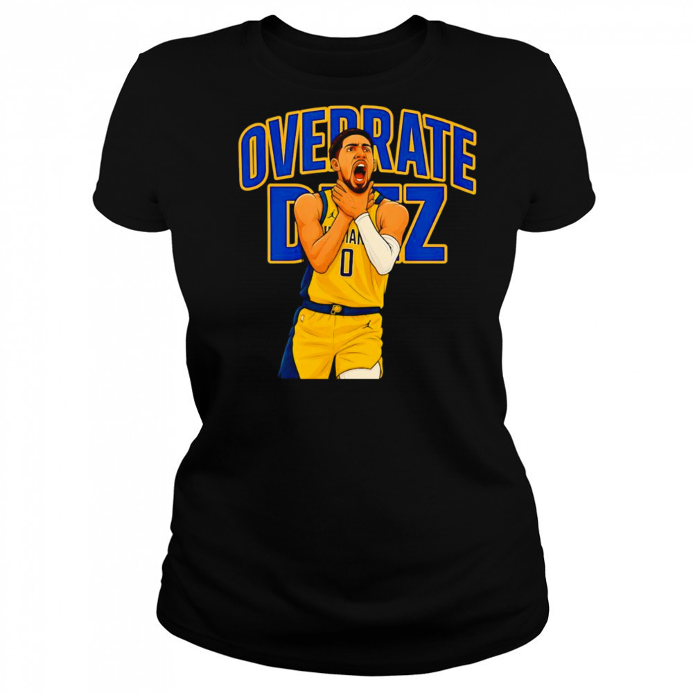 Haliburton Choke Overrate Deez shirt Women's T-shirt