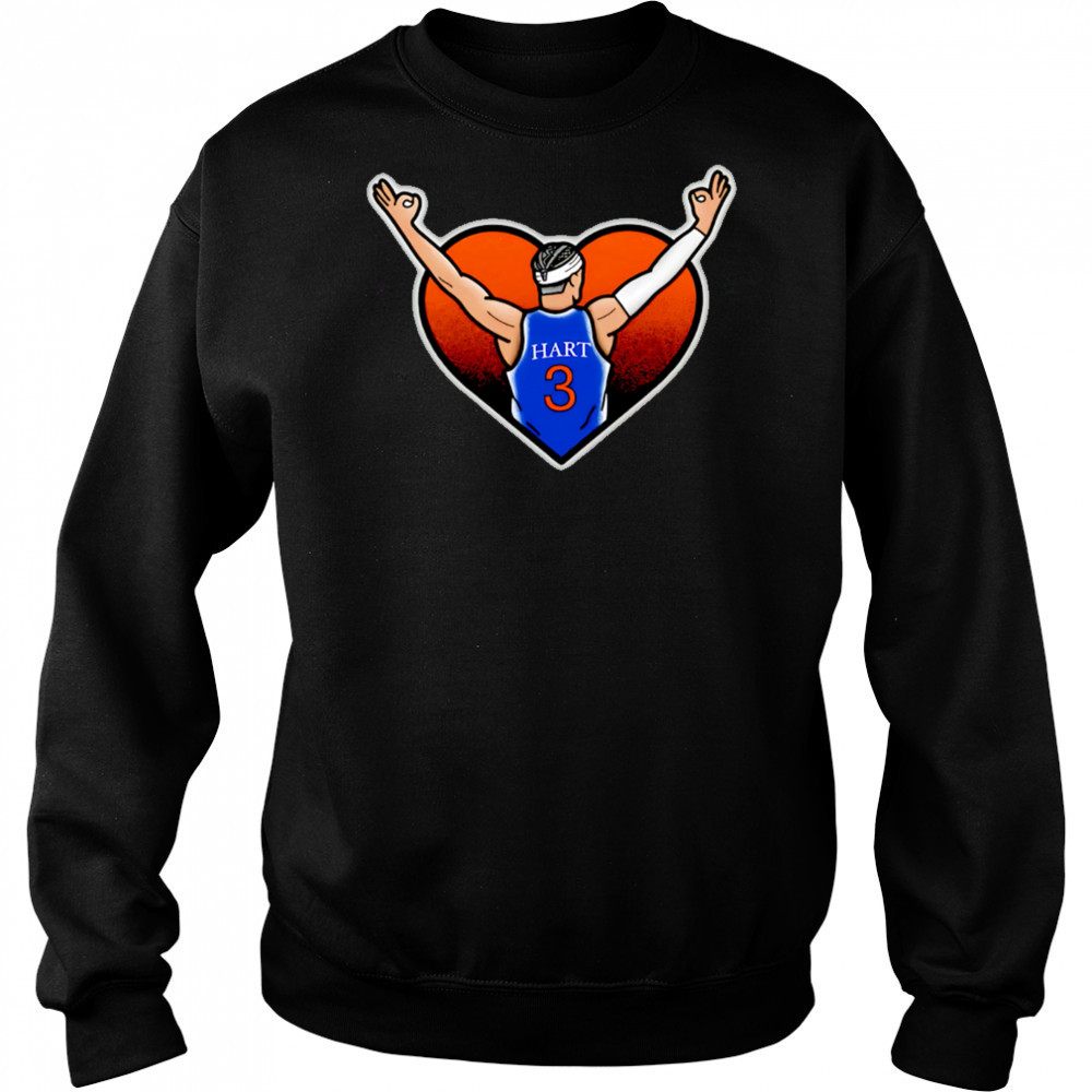 Hart of NY Knicks Basketball shirt Hoodie