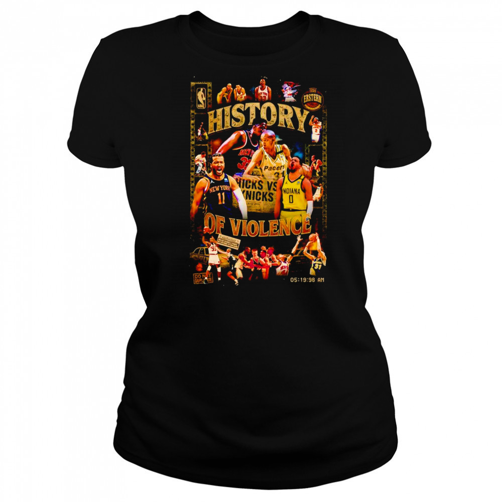 History of Violence New York Knicks shirt Women's T-shirt