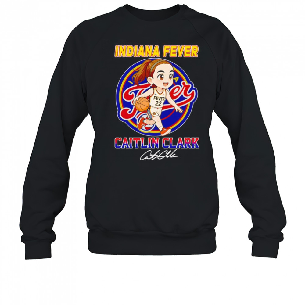 Indiana Fever Caitlin Clark chibi shirt Sweatshirt