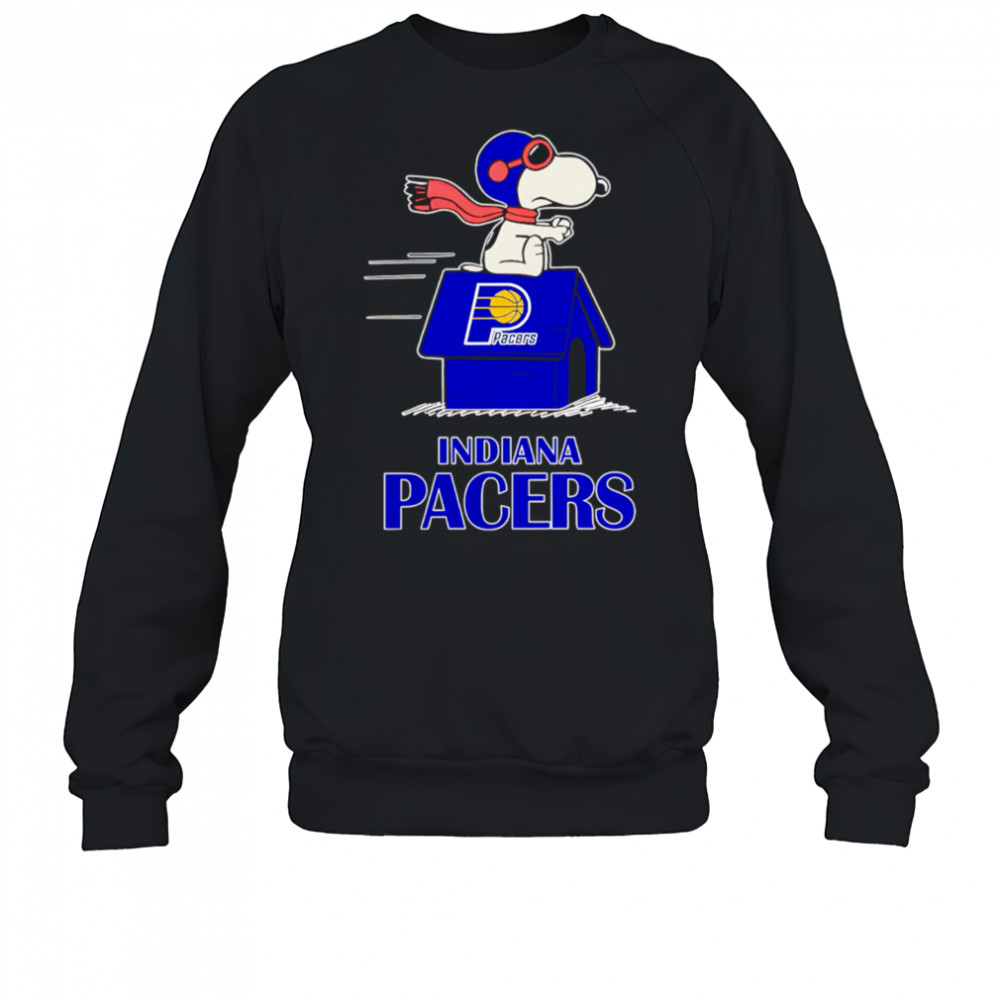 Indiana Pacers Nba Basketball Snoopy House 2025 shirt Sweatshirt