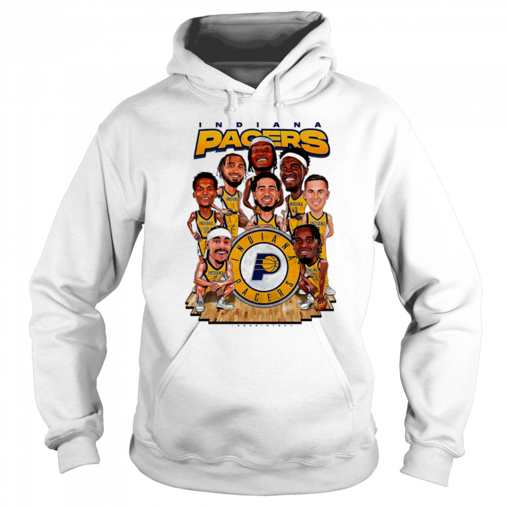 Indiana Pacers team players caricature funny cartoon shirt Sweatshirt