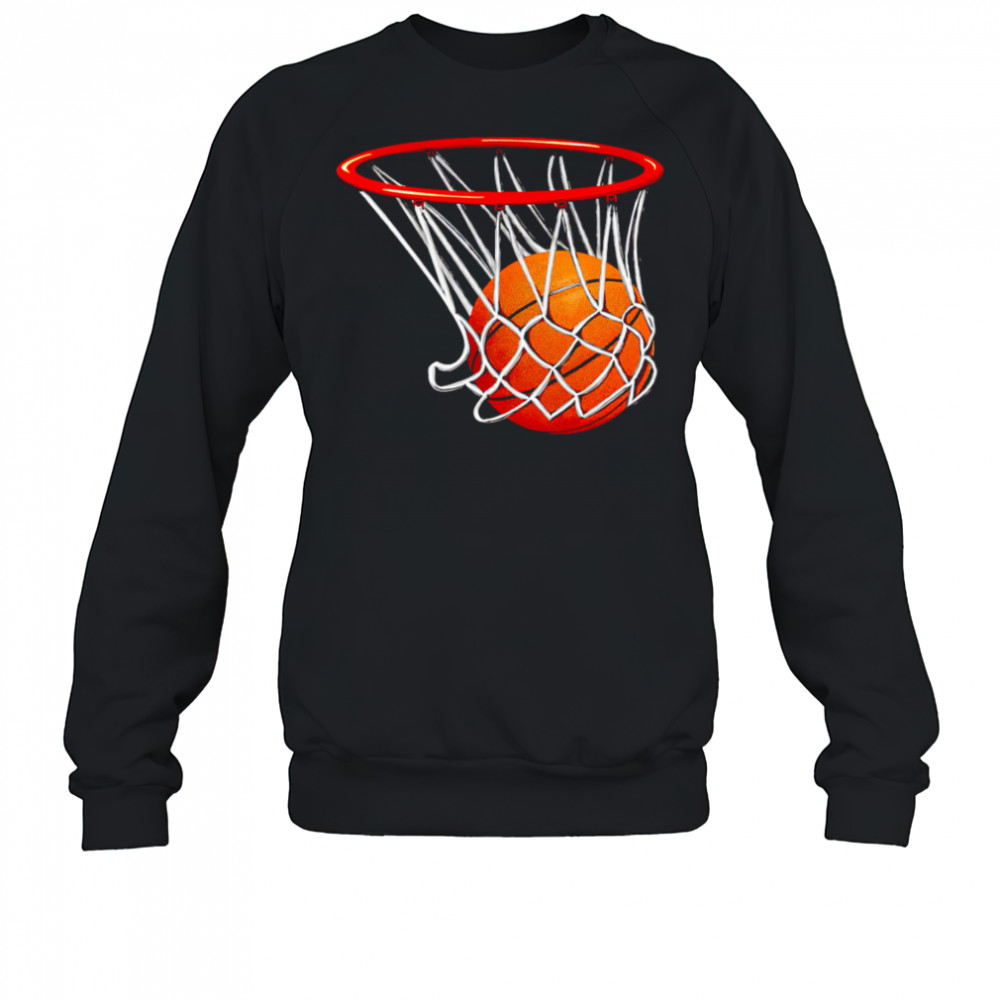 Inktastic Basketball Swish shirt Sweatshirt