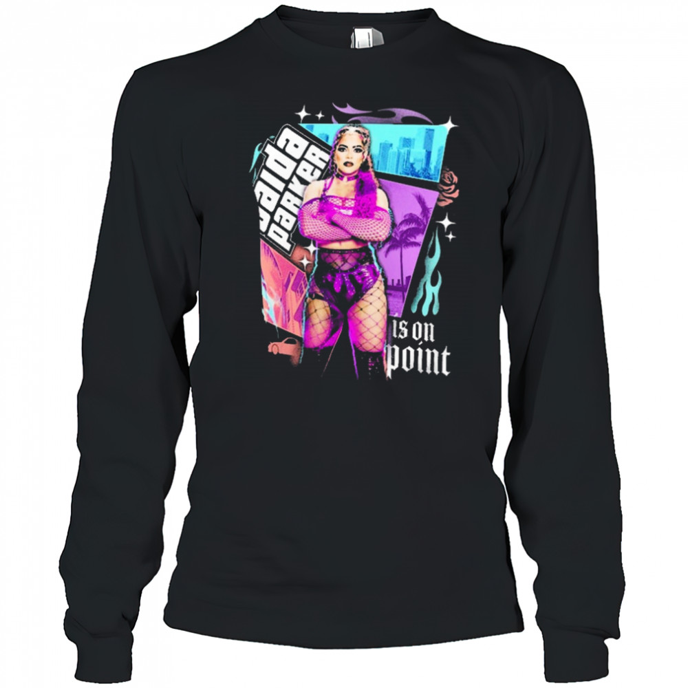 Jaida Parker Superstar Is On Point WWE 2025 t-shirt Long Sleeved