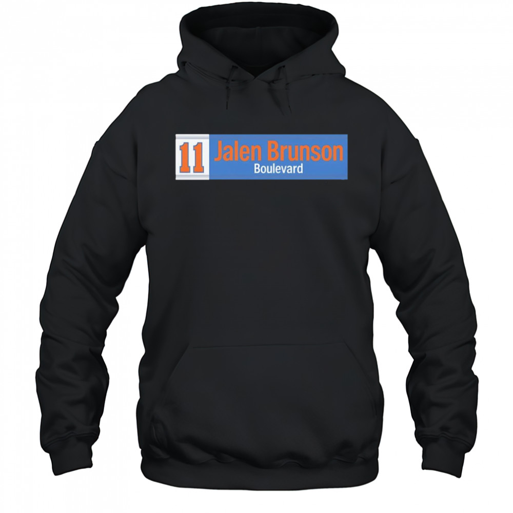 Jalen Brunson BLVD shirt Hoodie