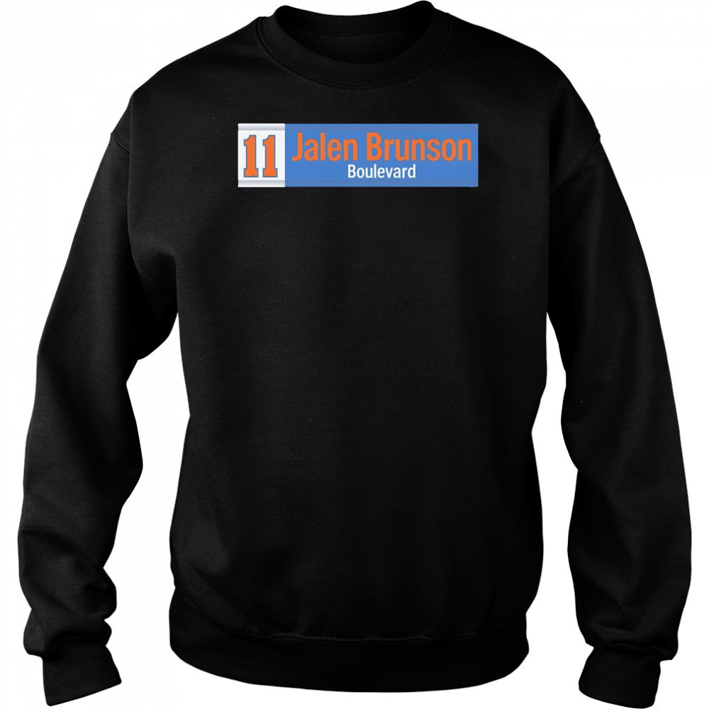 Jalen Brunson BLVD shirt Hoodie