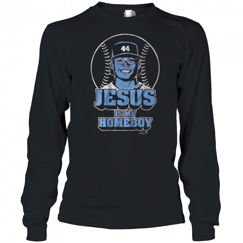 Jesus Luzardo Jesus is My Homeboy Philadelphia Phillies MLB 2025 t-shirt Long Sleeved