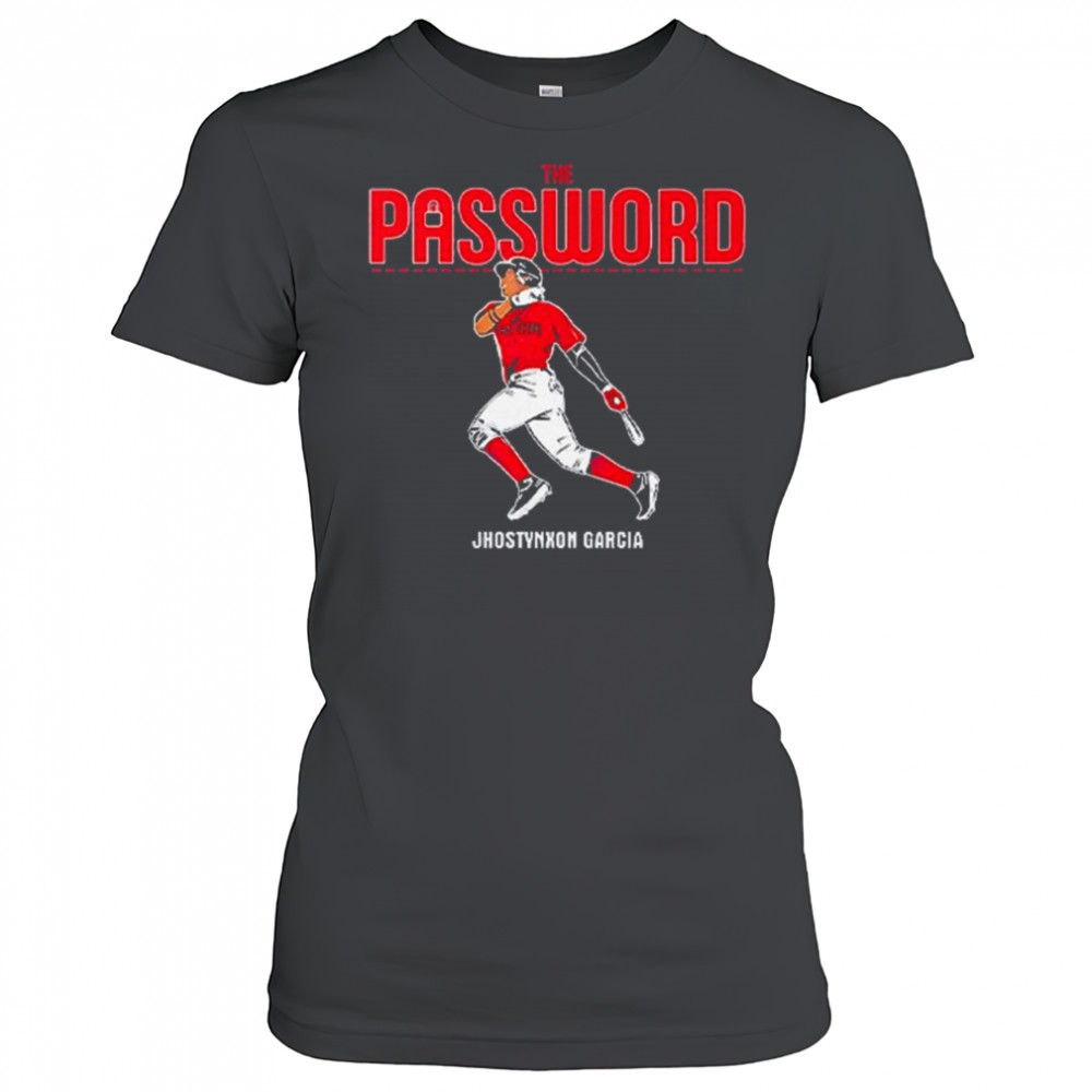 Jhostynxon Garcia The Password Boston Red Sox Shirt Women's T-shirt