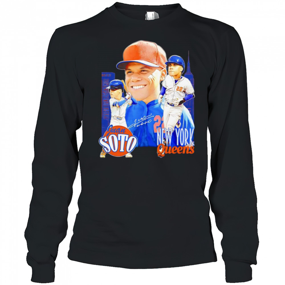 Juan Soto New York Queens graphic shirt Long Sleeved