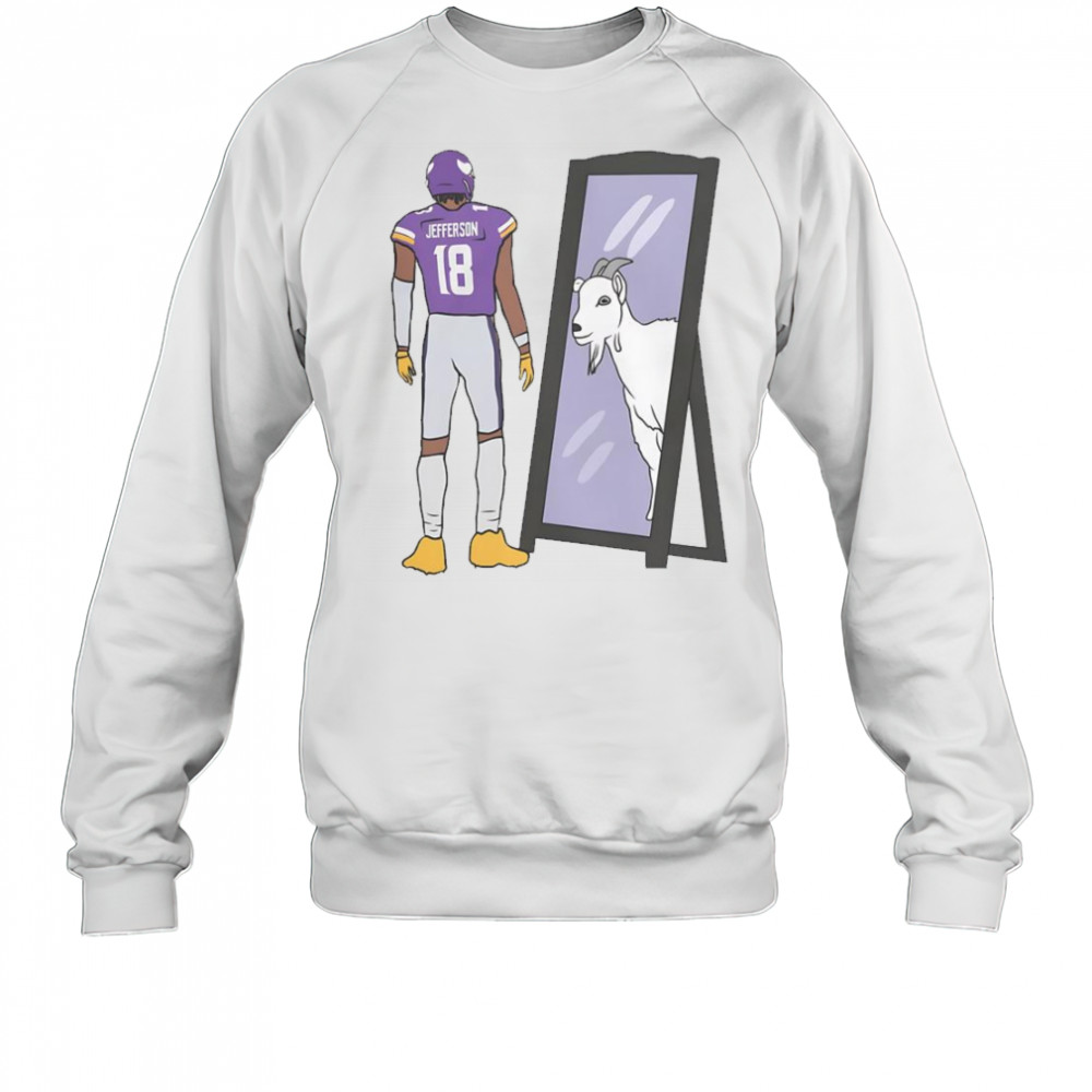 Justin Jefferson Mirror Goat T-Shirt Sweatshirt