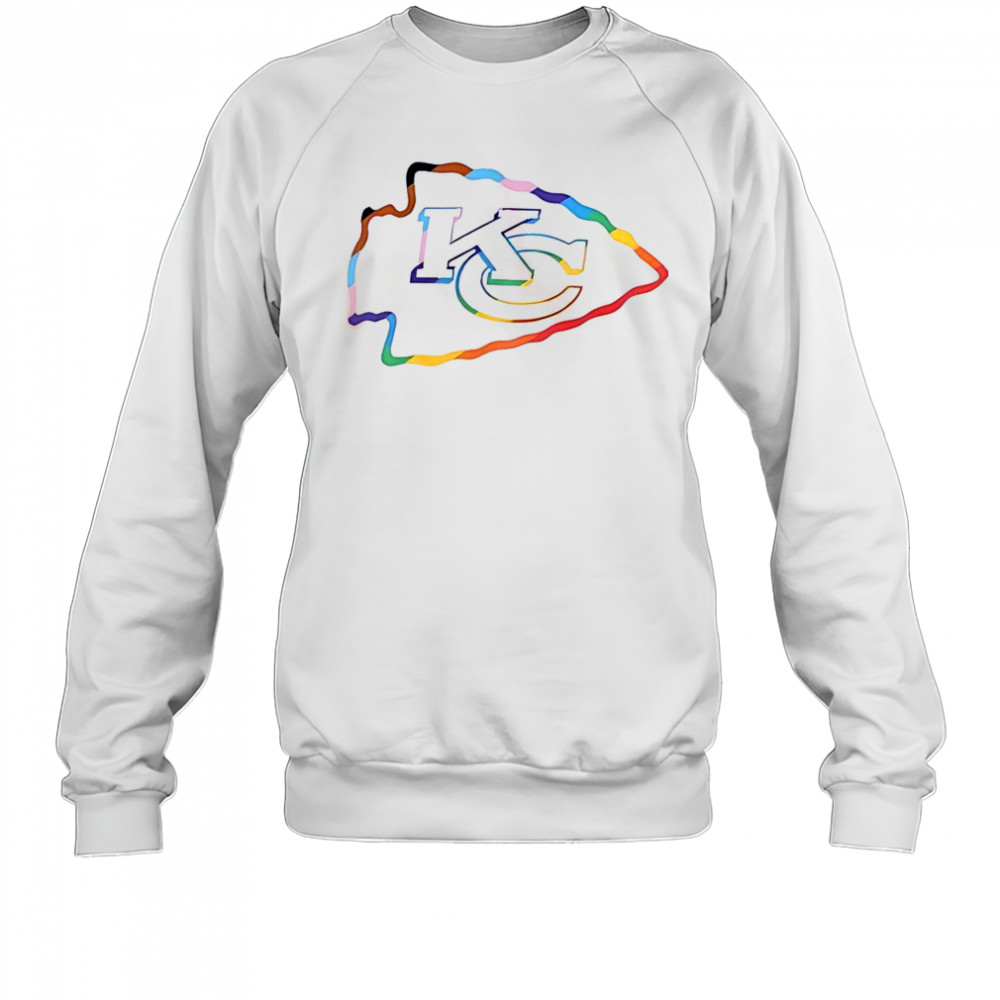 Kansas City Chiefs Logo Pride T-Shirt Sweatshirt
