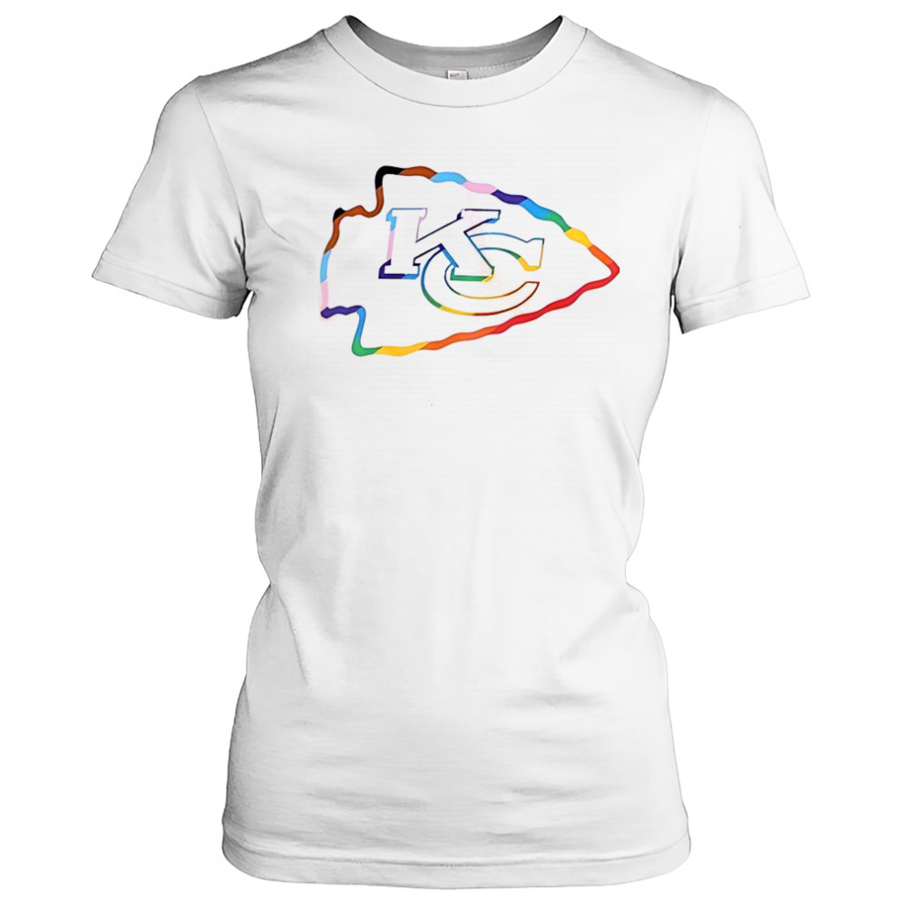Kansas City Chiefs Logo Pride T-Shirt Women's T-shirt