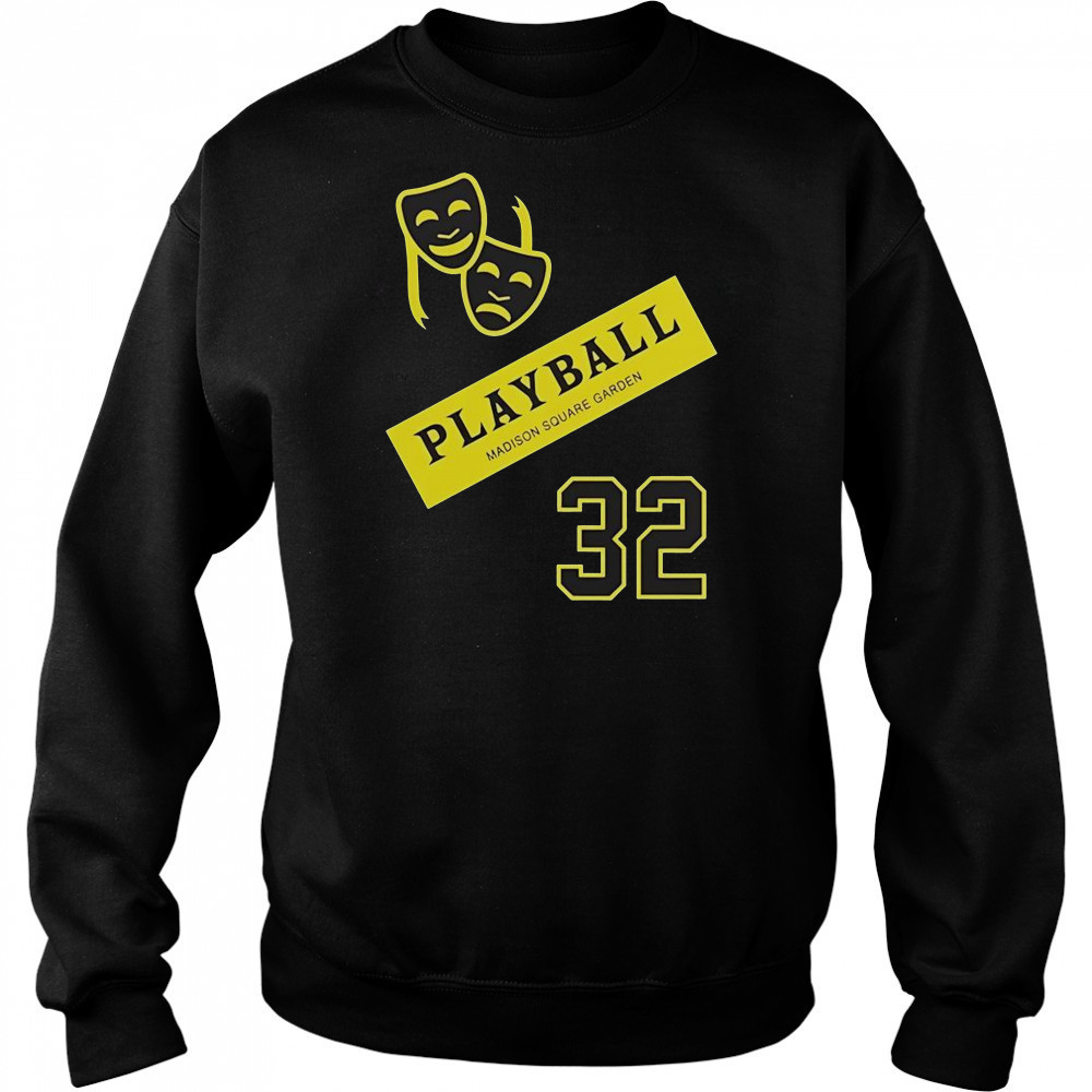 Kat New York Knicks Playball Madison Square Garden 32 T-Shirt Hoodie