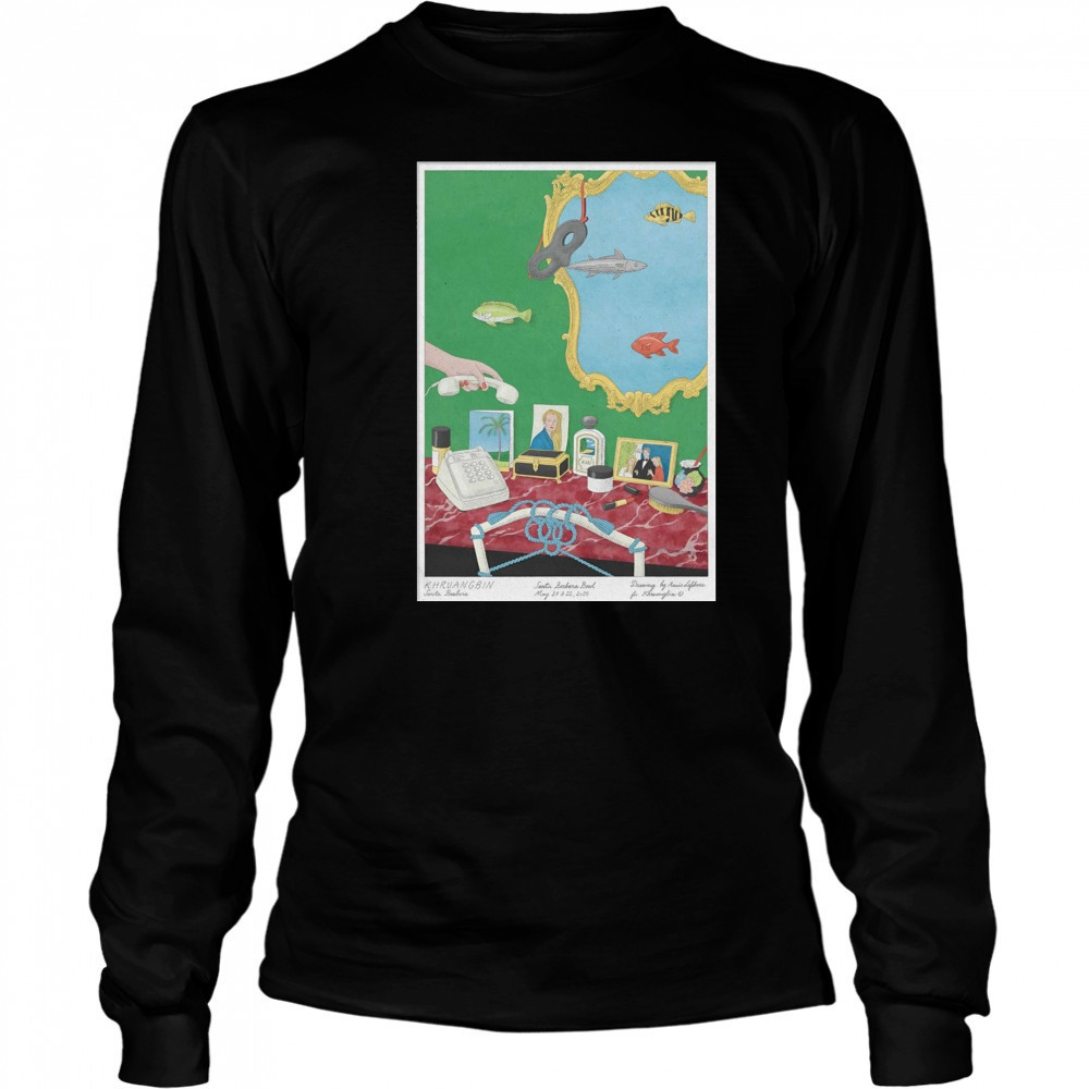 Khruangbin May 21-22 2025 Santa Barbara Bowl Santa Barbara CA t-shirt Long Sleeved