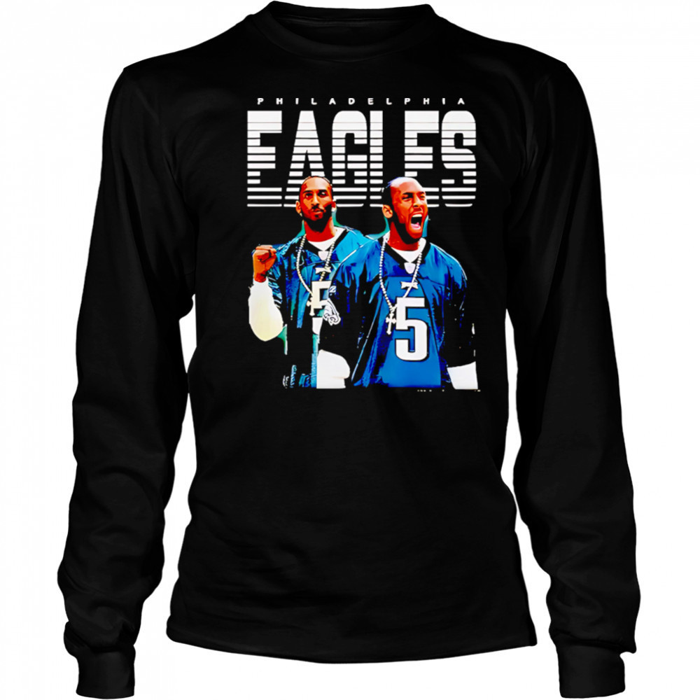 Kobe Bryant Fly Eagles Fly Philadelphia legend shirt Long Sleeved