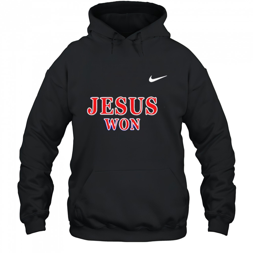 Liberty Softball Jesus Won Shirt Hoodie