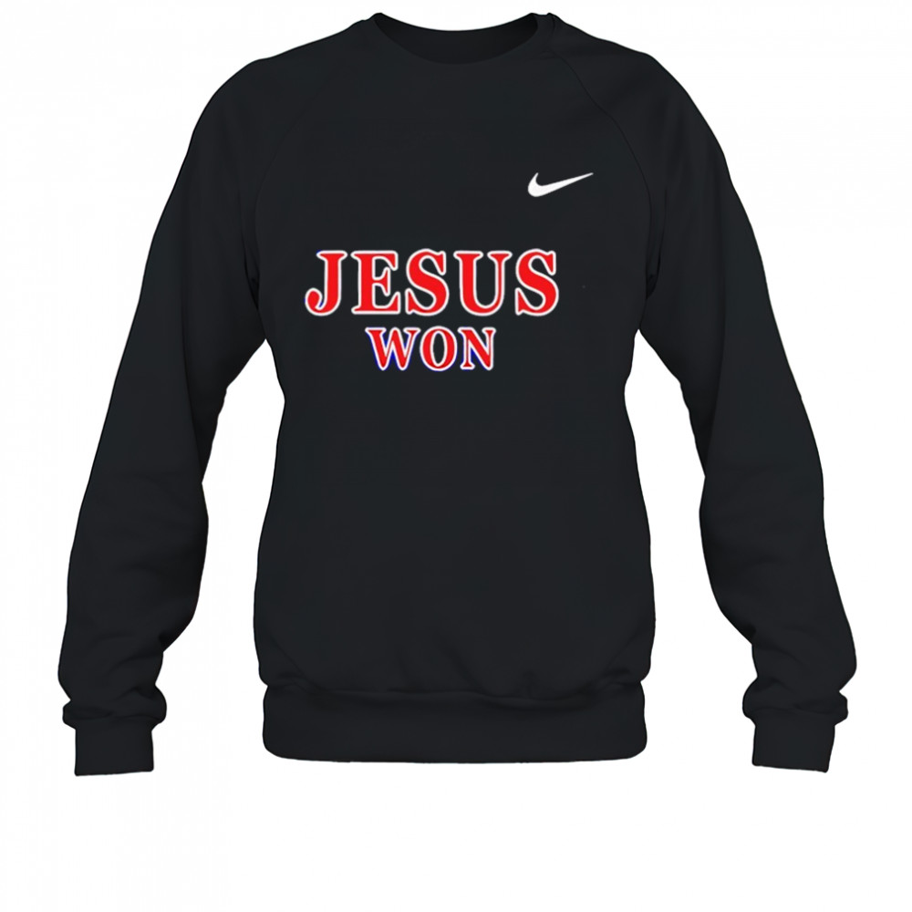 Liberty Softball Jesus Won Shirt Sweatshirt