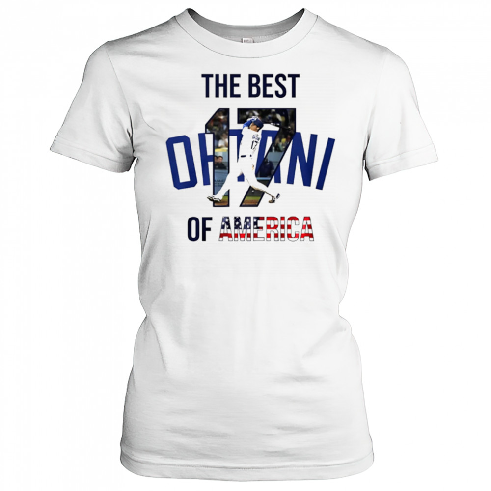 Los Angeles Dodgers Shohei Ohtani The Best 17 Of America 2025 shirt Women's T-shirt