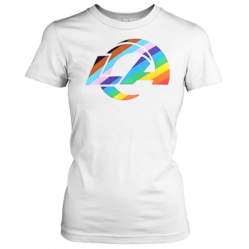 Los Angeles Rams Logo Pride T-Shirt Women's T-shirt