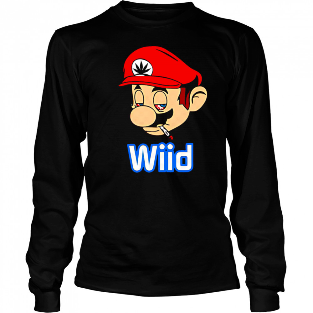 Mario Smoke Wiid shirt Long Sleeved
