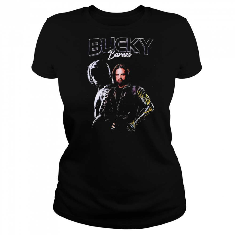 Marvel Thunderbolts Bucky Barnes portrait shirt Women's T-shirt