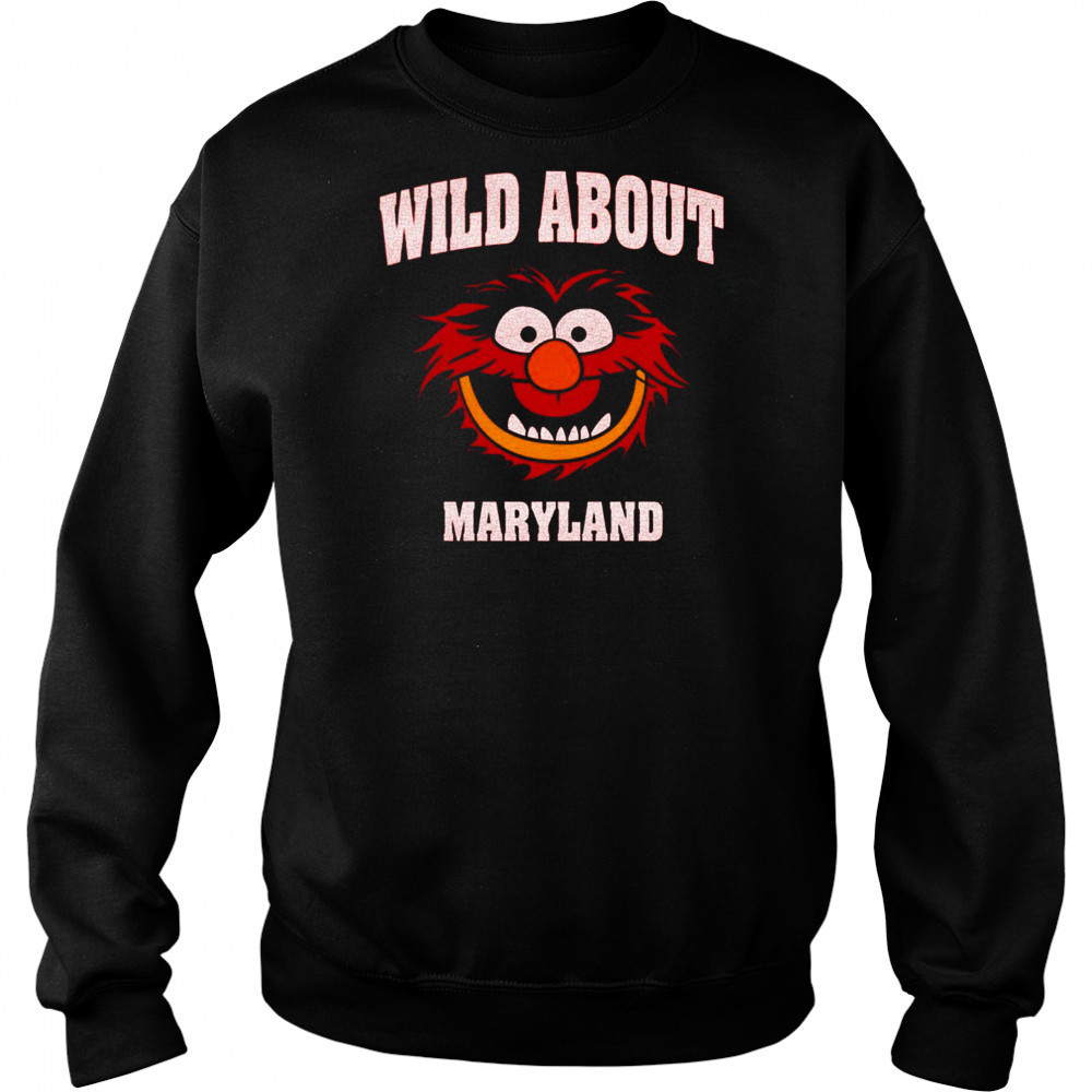 Maryland Terrapins x Muppets Wild About Maryland 2025 t-shirt Hoodie