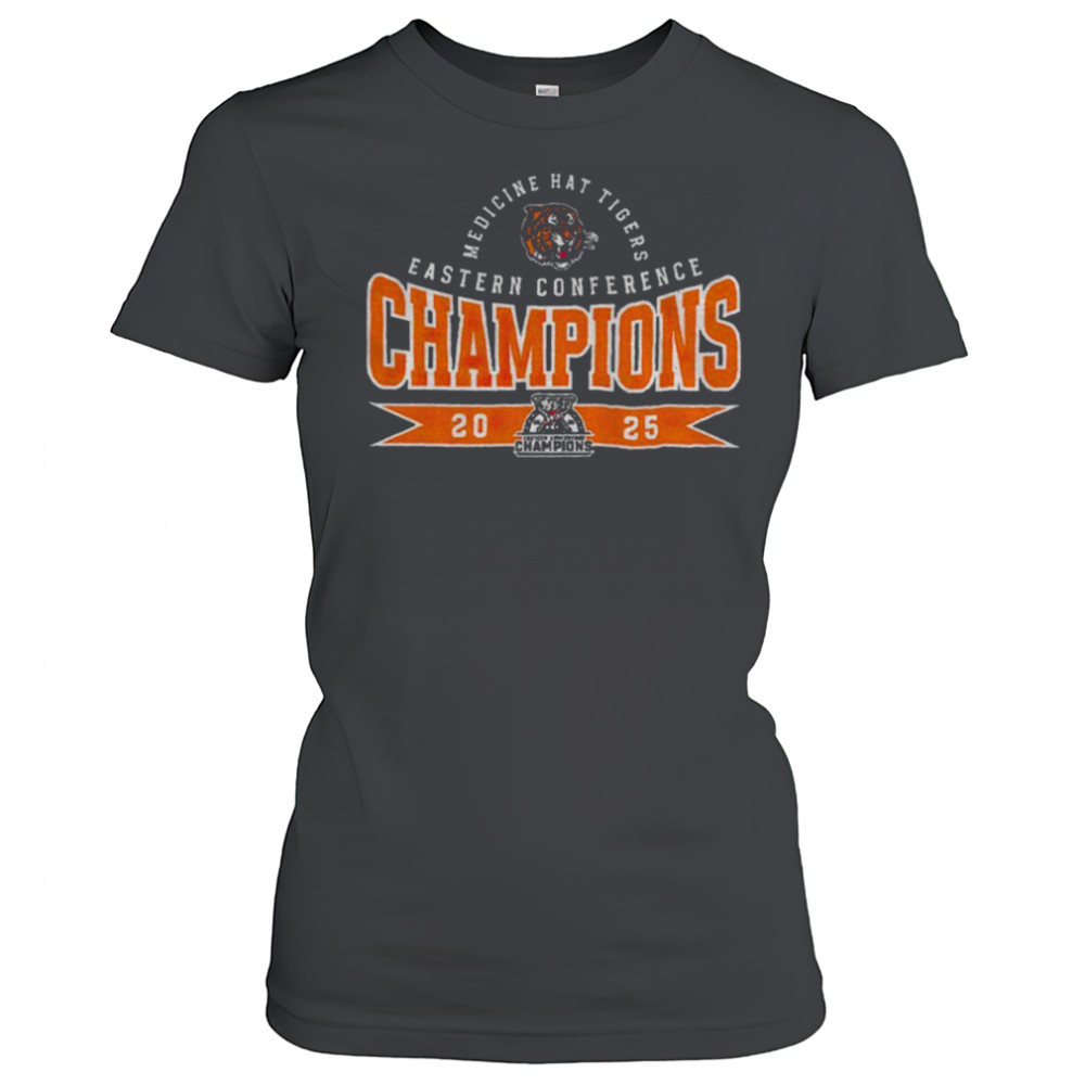 Medicine Hat Tigers 2025 WHL Eastern Conference Champions shirt Women's T-shirt