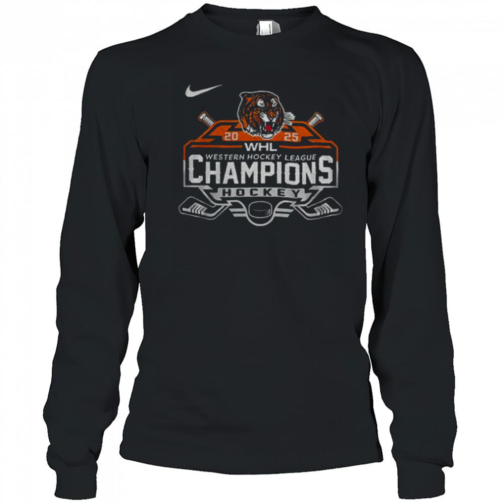 Medicine Hat Tigers Western Hockey League Champions 2025 shirt Long Sleeved