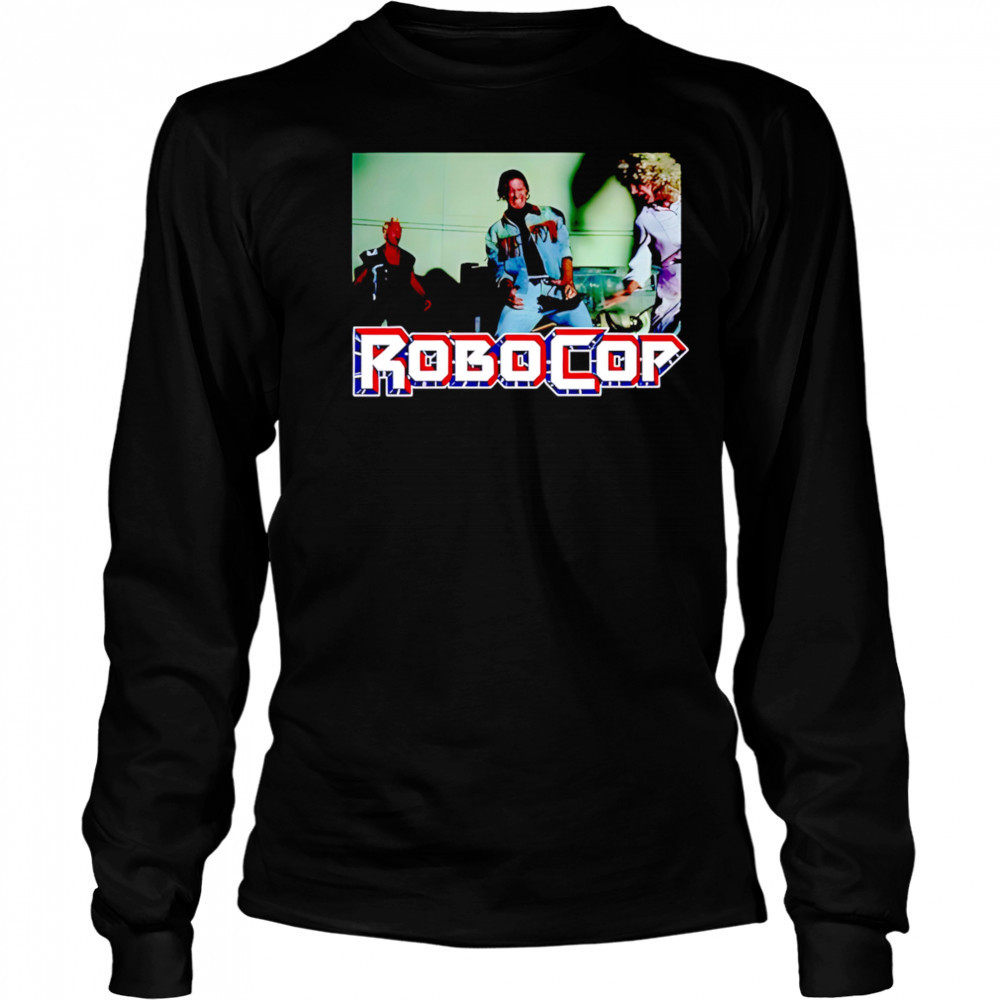 Methsyndicate robocop poster shirt Long Sleeved