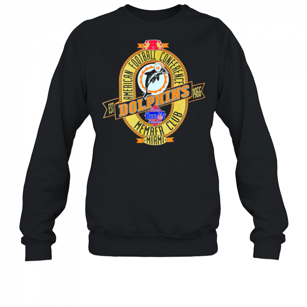 Miami Dolphins American Football Conference Member Club 1996 shirt Sweatshirt