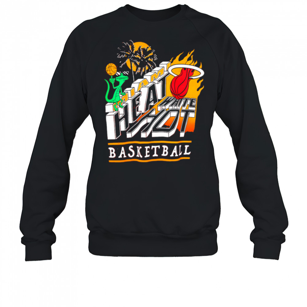 Miami Heat White Hot Vintage shirt Sweatshirt