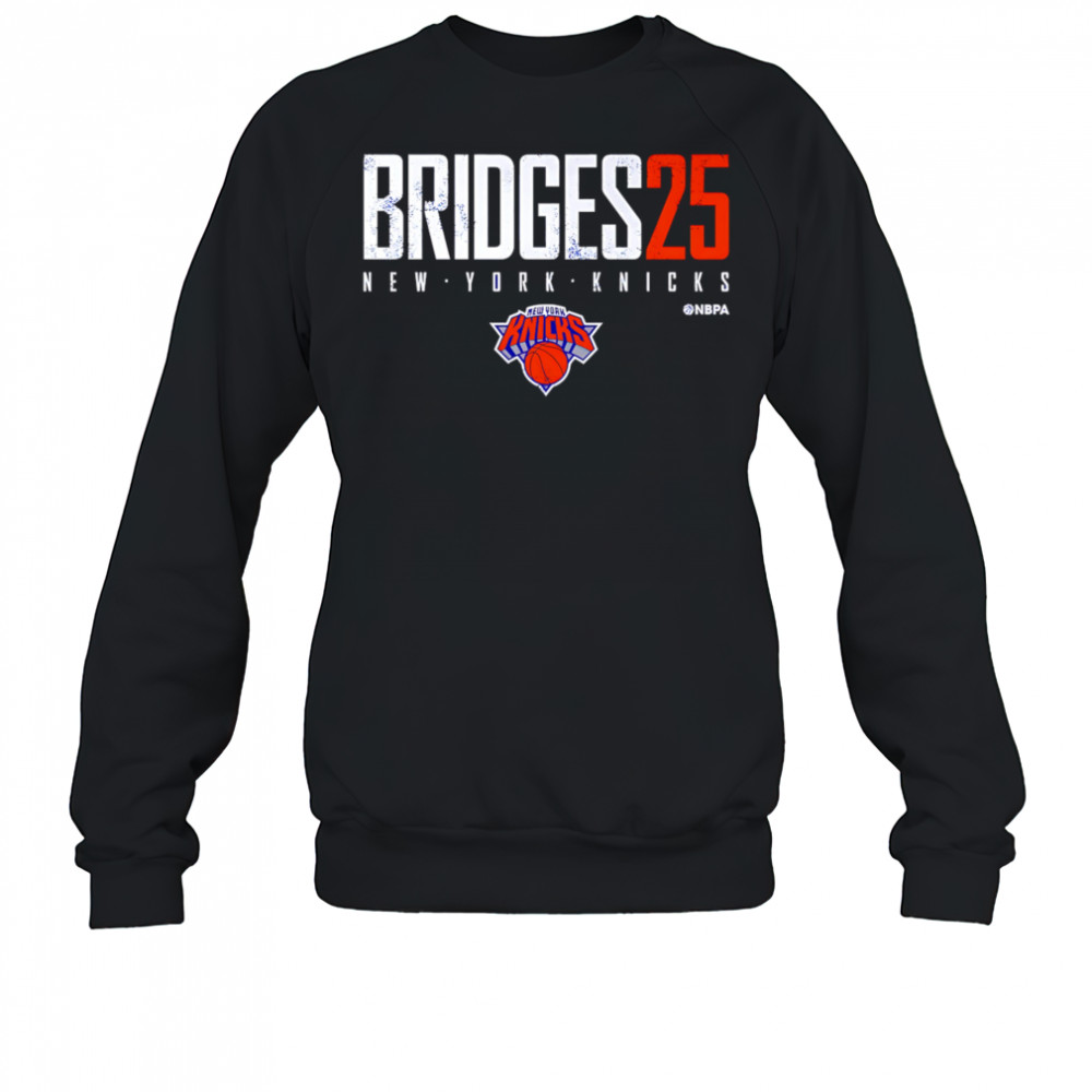 Mikal Bridges 25 New York Knicks shirt Sweatshirt