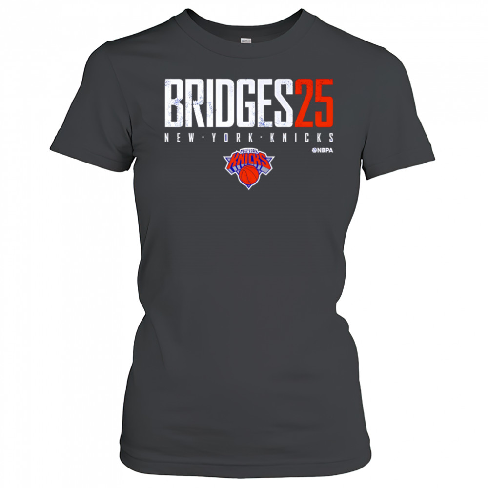Mikal Bridges 25 New York Knicks shirt Women's T-shirt