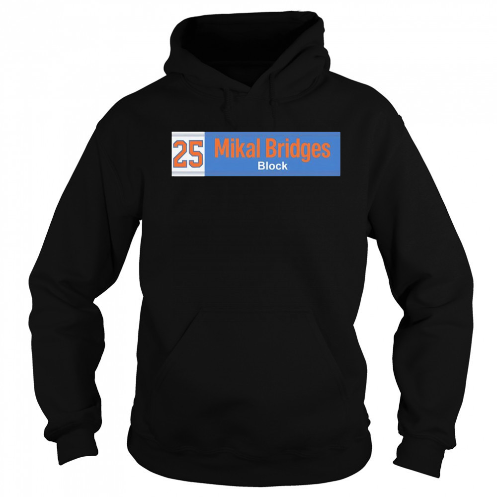 Mikal Bridges Block shirt Sweatshirt